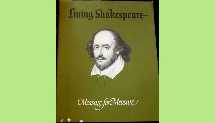 Wm Shakespeare Measure for Measure